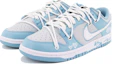 Lookbook 【定制鞋款】耐克Dunk Low '心电感应爱 蓝灰白' FB1871-011(Team10-心电感应)