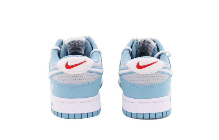 Purchase [Sepatu Kustom] Nike Dunk Low 'Telepati Biru Abu Putih Cinta' FB1871-011(Team10-心电感应）