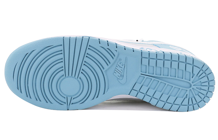 Details for [Sepatu Kustom] Nike Dunk Low 'Telepati Biru Abu Putih Cinta' FB1871-011(Team10-心电感应）