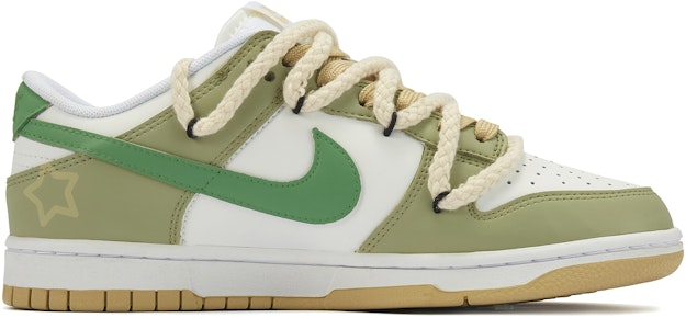 【客製化球鞋】Nike Dunk Low 龍舌蘭 奢華香水 淡雅小眾 麻繩鞋帶 夏日風情 戶外款 耐磨透氣 低筒 板鞋 男款 黃綠白 Lookbook 【客製化球鞋】Nike Dunk Low 龍舌蘭 奢華香水 淡雅小眾 麻繩鞋帶 夏日風情 戶外款 耐磨透氣 低筒 板鞋 男款 黃綠白