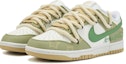 Shop 【カスタムシューズ】ナイキ ダンク ロー 'テキーラ イエロー-グリーン-ホワイト' DV0833-100(Team98-男款龙舌兰)