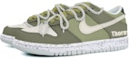 Lookbook 【客製球鞋】Nike Dunk Low 荊棘綠影 米綠 復古 小眾 潮流 解構鞋帶 防滑減震 低筒 板鞋 GS