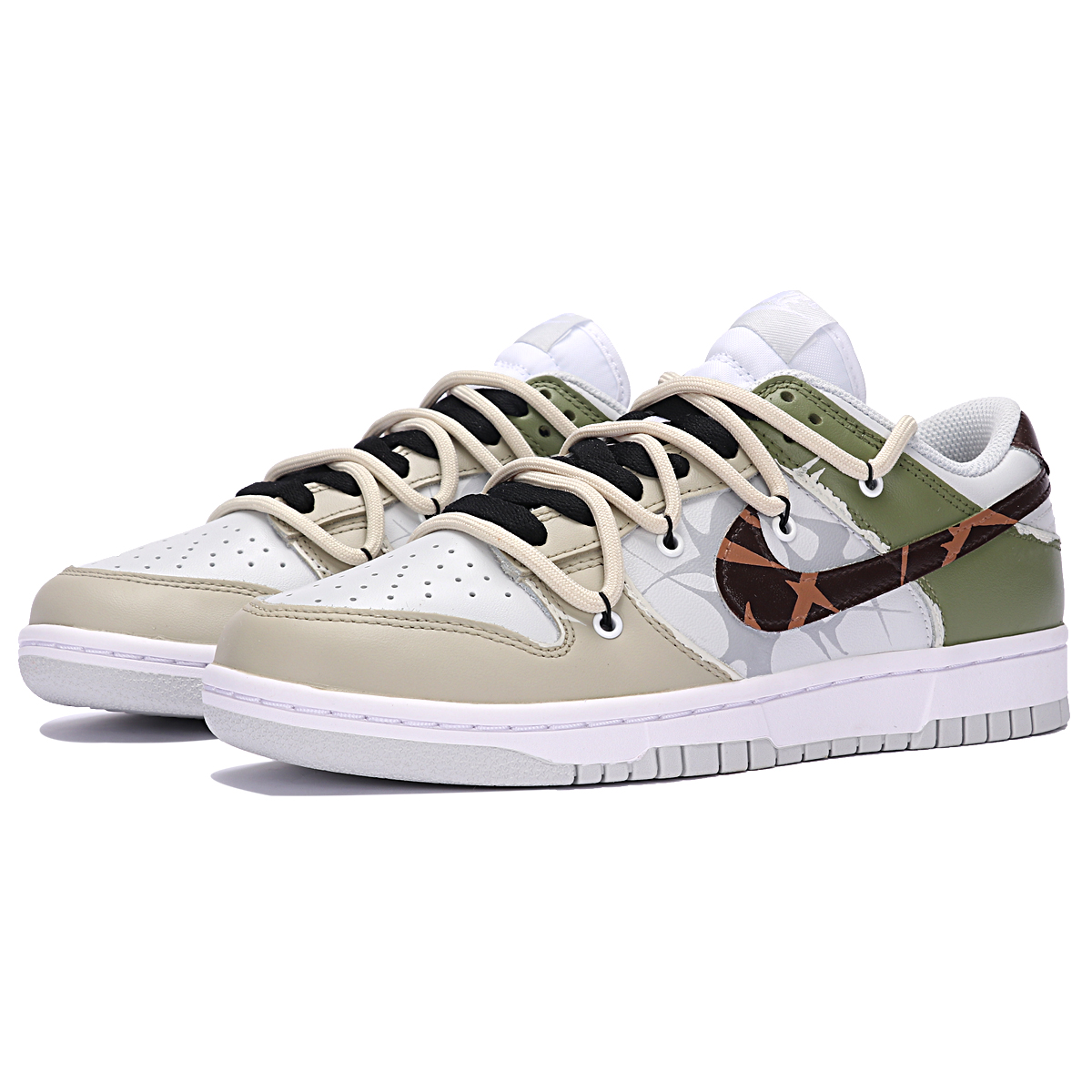 Lookbook [定制鞋款] 耐克Dunk Low 'Thorny Melrose Vintage解构' DV0831-101-478534