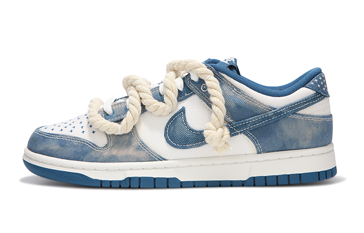 Buy [Zapatillas Personalizadas] Nike Dunk Low 'Tie-Dye Denim Azul Lavado' DV0834-101(Teamfour-男款扎染牛仔蓝)
