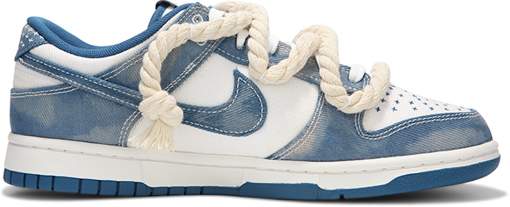 나이키 덩크 로우 '타이다이 워시드 데님 블루' (커스텀) DV0834-101(Teamfour-男款扎染牛仔蓝) Order 나이키 덩크 로우 '타이다이 워시드 데님 블루' (커스텀) DV0834-101(Teamfour-男款扎染牛仔蓝)