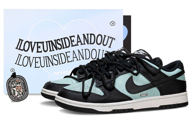 Buy [Sepatu Kustom] Nike Dunk Low 'Tiffany Blue Deconstructed' CW1590-100(Team62-太空袭击女款)