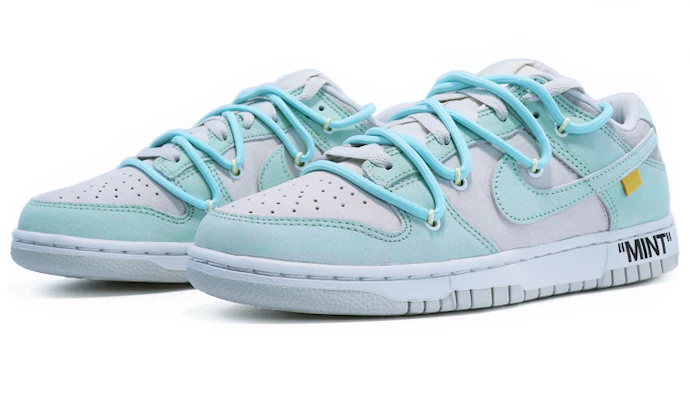 ナイキ ダンク Tiffany風 カスタム (オキシダイズドミント) DD8338-001(TeamTen-男款薄荷) Lookbook ナイキ ダンク Tiffany風 カスタム (オキシダイズドミント) DD8338-001(TeamTen-男款薄荷)