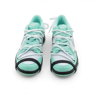 【定製球鞋】Nike Dunk Low 蒂芙尼龍蝦 簡約 小眾高級 低筒 板鞋 GS 黑綠 Shop 【定製球鞋】Nike Dunk Low 蒂芙尼龍蝦 簡約 小眾高級 低筒 板鞋 GS 黑綠