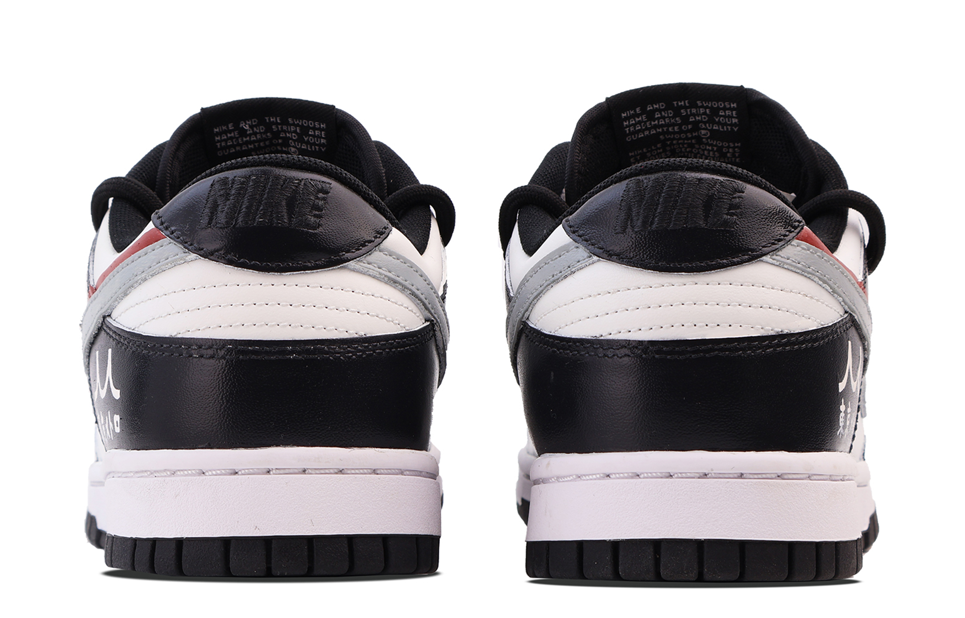 Shop [定制鞋] 耐克Dunk Low '东京喰种极简黑白' DD1391-100(Team53-男款东京喰种)