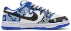 Order 【客製球鞋】Nike Dunk Low 生命之樹 腰果花 解構 復古潮流 高街 低筒 板鞋 男女同款 黑白藍