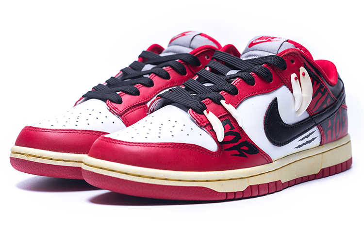 Lookbook 【カスタムシューズ】ナイキ ダンク ロー 'トライブグラフィティオキシダイズトゥース' DD1391-002(Team1-涂鸦部落)