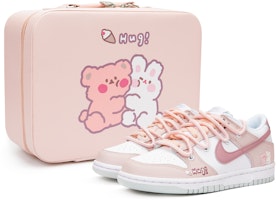 나이키 덩크 로우 "핑크 허그베어" (커스텀) DH9765-102(Teamp-粉底抱抱熊) Buy 나이키 덩크 로우 "핑크 허그베어" (커스텀) DH9765-102(Teamp-粉底抱抱熊)