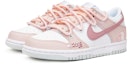 Shop 나이키 덩크 로우 "핑크 허그베어" (커스텀) DH9765-102(Teamp-粉底抱抱熊)