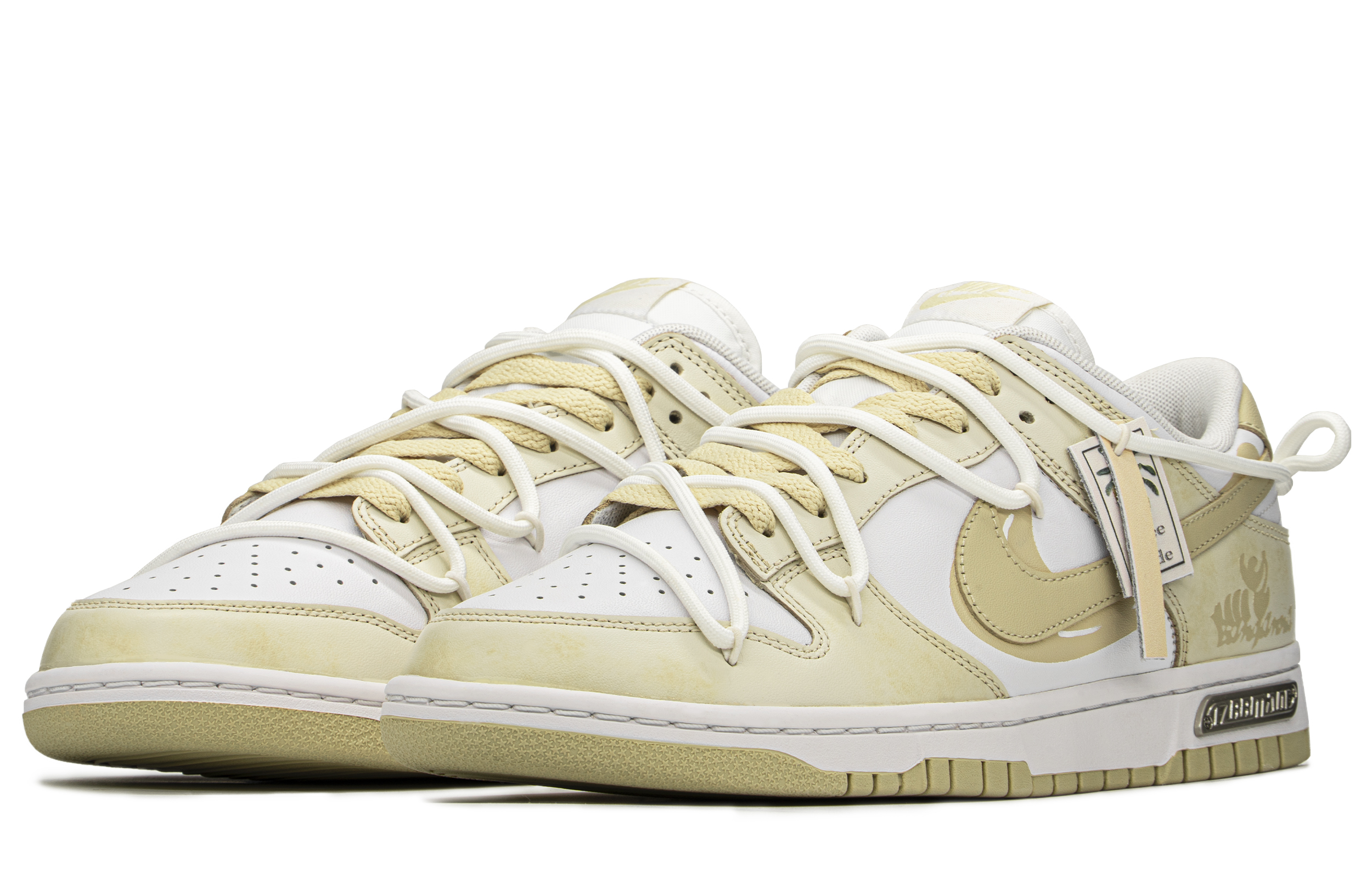 Lookbook [Sneakers Kustom] Nike Dunk Low 'Tropical Banana' DV0833-100(TeamA-热带香蕉)
