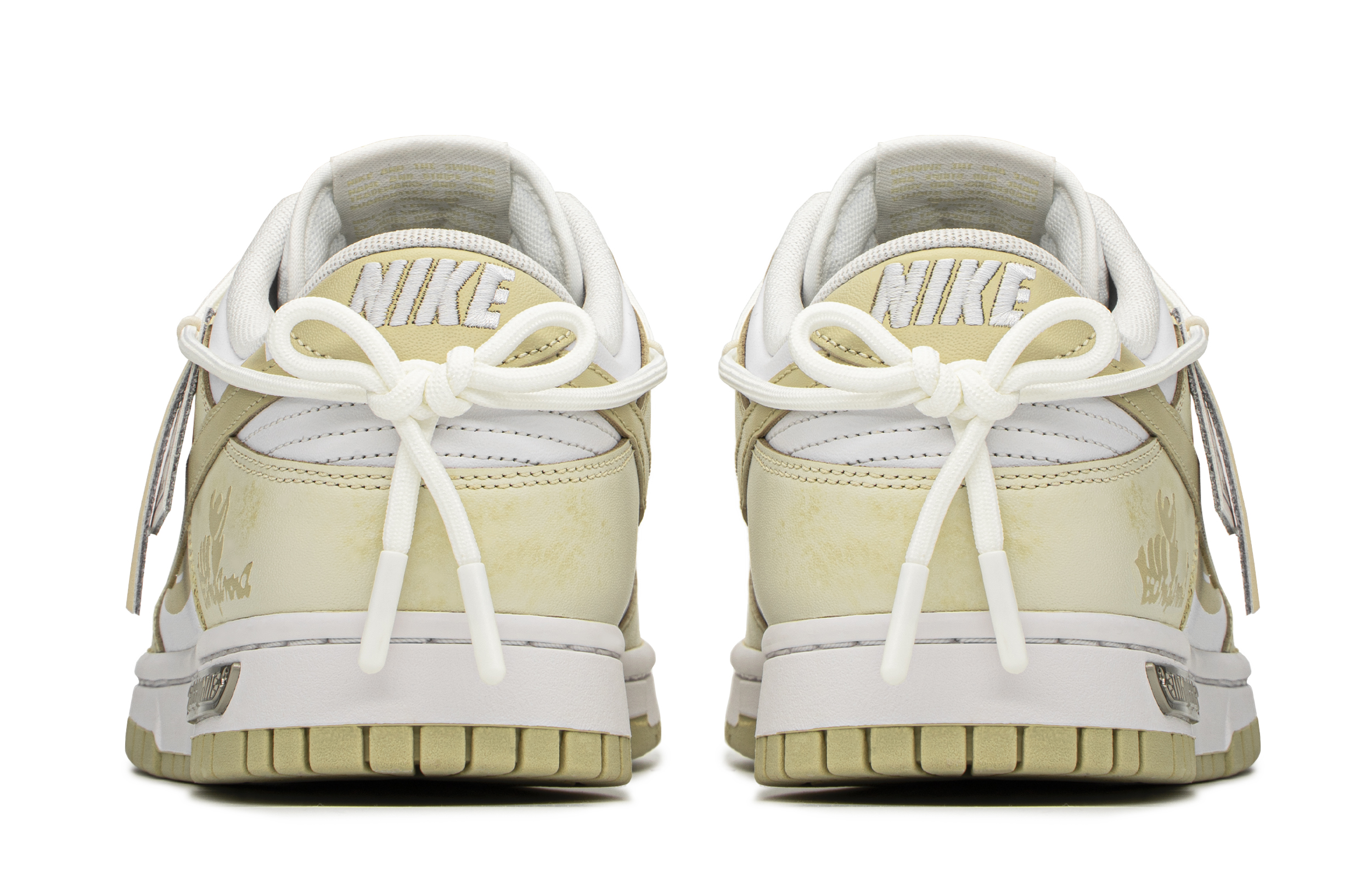 Shop [Sneakers Kustom] Nike Dunk Low 'Tropical Banana' DV0833-100(TeamA-热带香蕉)