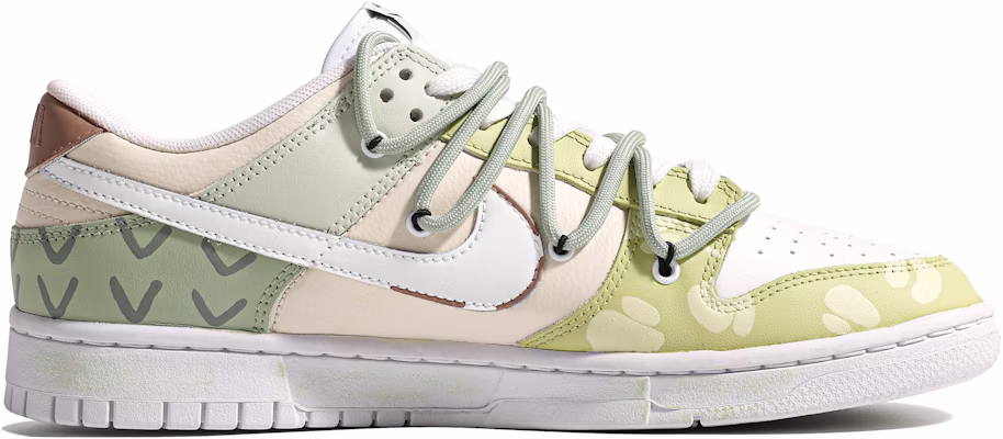 Nike Dunk Low カスタム「熱帯雨林」 (Nike Dunk Low Kasutamu "Nettai Urin") DJ6188-101(TeamM-男款绿茵之星S-BOX) Order Nike Dunk Low カスタム「熱帯雨林」 (Nike Dunk Low Kasutamu "Nettai Urin") DJ6188-101(TeamM-男款绿茵之星S-BOX)