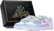 Buy 【定制鞋款】耐克Dunk Low“热带扭曲解构” CW1590-101(TeamR-女款拉拉队S-BOX)