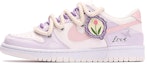 Buy 【訂製球鞋】 Nike Dunk Low 鬱金香 復古 簡潔 解構雙鞋帶 低筒 滑板鞋 GS 紫白