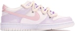 Order 【訂製球鞋】 Nike Dunk Low 鬱金香 復古 簡潔 解構雙鞋帶 低筒 滑板鞋 GS 紫白