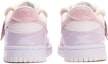 Purchase 【訂製球鞋】 Nike Dunk Low 鬱金香 復古 簡潔 解構雙鞋帶 低筒 滑板鞋 GS 紫白