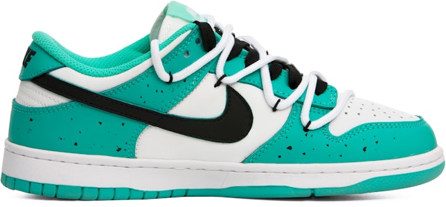 【定製球鞋】Nike Dunk Low 青染 塗鴉 手繪 潮流 復古 多巴胺 潑墨 防滑耐磨 低筒 板鞋 男款 青綠色 Order 【定製球鞋】Nike Dunk Low 青染 塗鴉 手繪 潮流 復古 多巴胺 潑墨 防滑耐磨 低筒 板鞋 男款 青綠色