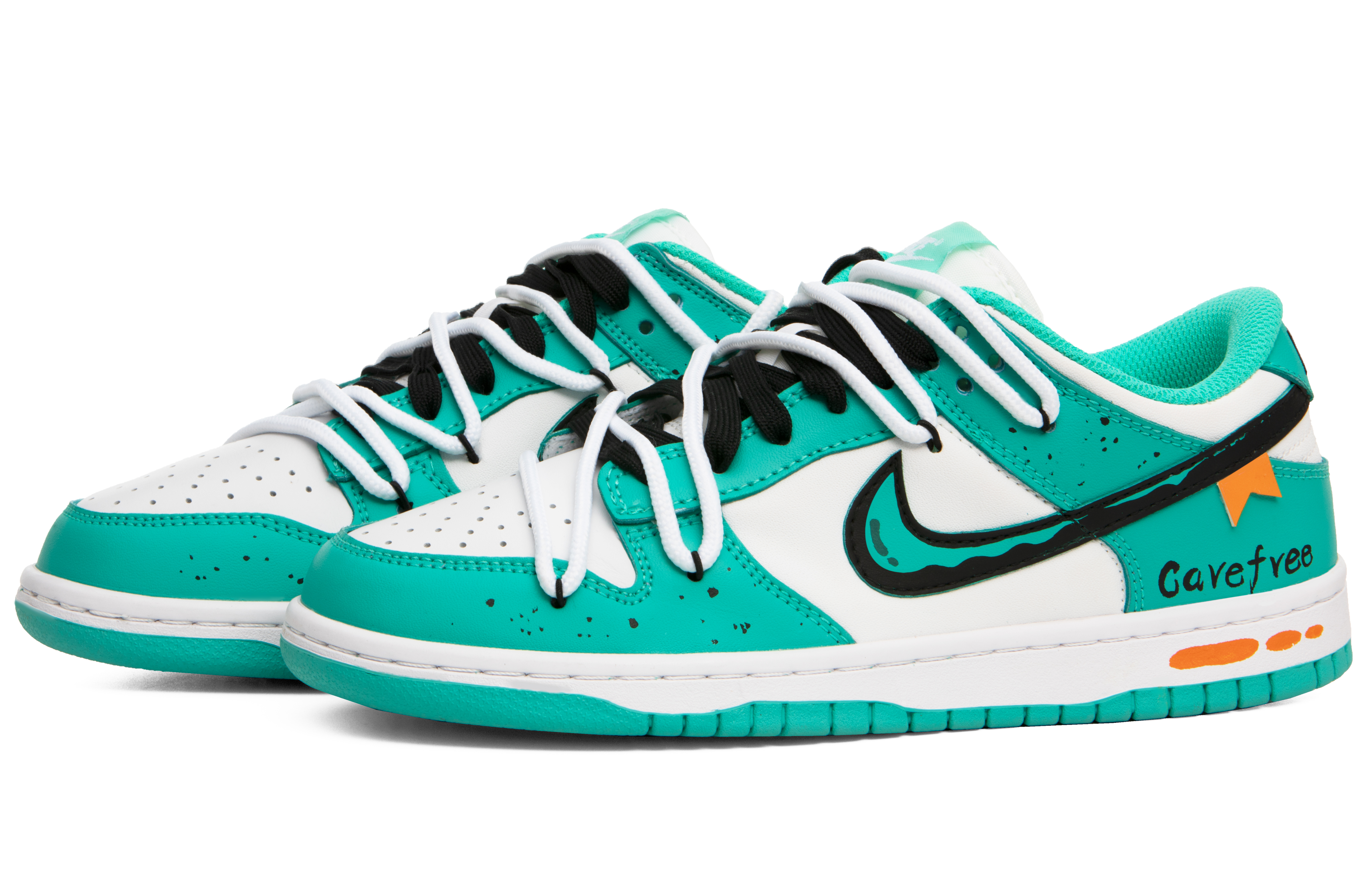 Lookbook [Sepatu Custom] Nike Dunk Low 'Turquoise Graffiti' DV0833-101-466457