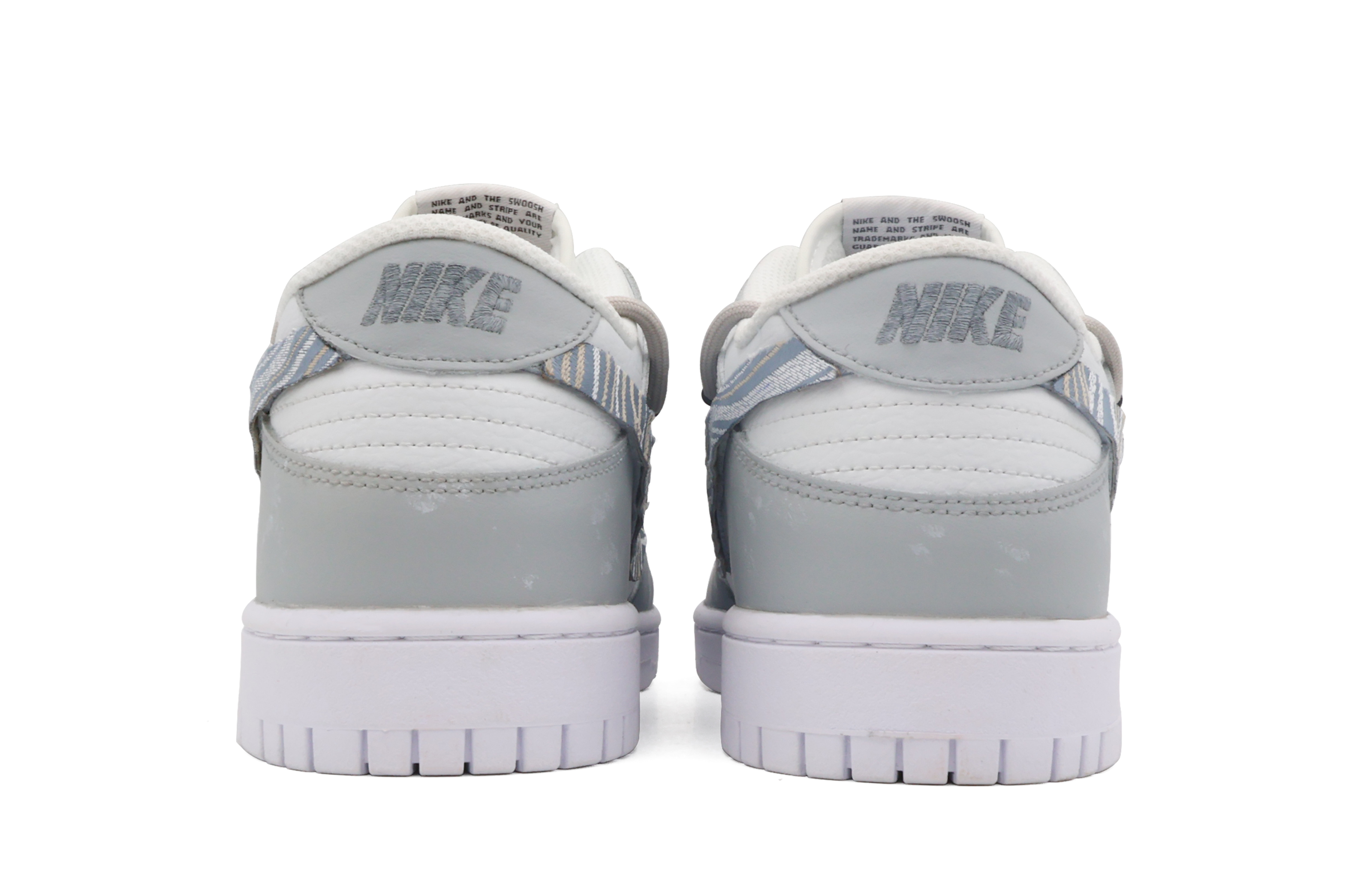 Shop 나이키 덩크 로우 '황혼의 회색'(커스텀) DJ6188-101(Team53-男款清影S-BOX)