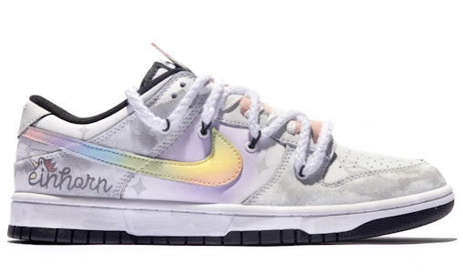 【定制鞋款】Nike Dunk Low '独角兽灰' CW1590-100(TeamM-女款星黎闪翼S-BOX) Order 【定制鞋款】Nike Dunk Low '独角兽灰' CW1590-100(TeamM-女款星黎闪翼S-BOX)