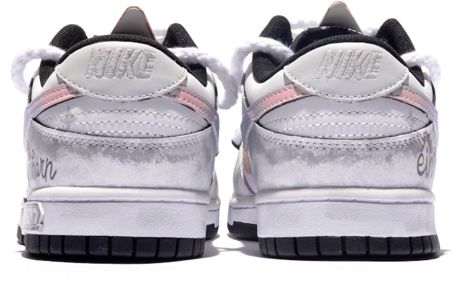 Nike Dunk Low カスタム「ユニコーン・グレー」 CW1590-100(TeamM-女款星黎闪翼S-BOX) Shop Nike Dunk Low カスタム「ユニコーン・グレー」 CW1590-100(TeamM-女款星黎闪翼S-BOX)