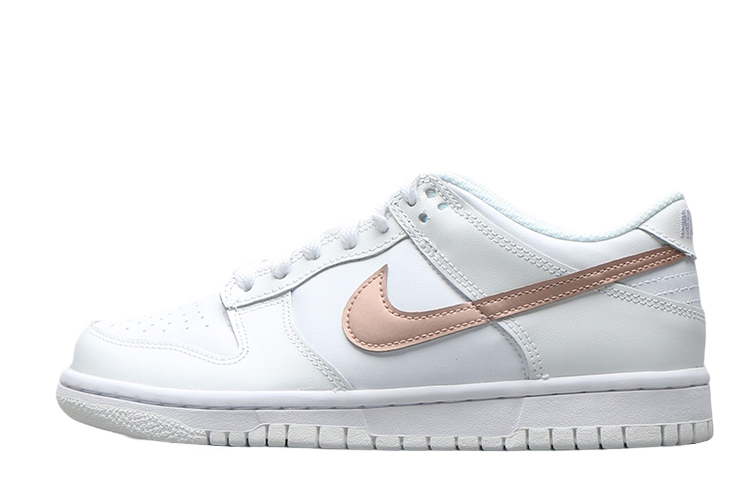 Sizing 【定制球鞋】 Nike Dunk Low 紙飛機 解構鞋帶 線條 愛心 低幫 板鞋 GS 北卡藍