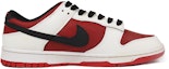 Order 나이키 덩크 로우 '역대급 레드' (커스텀) CW1590-600(TeamJ-机能做旧女款白红黑)