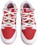 Shop 【訂製球鞋】 Nike Dunk Low University Red 反轉白紅 聖誕主題訂製 Vibe風解構 低幫 板鞋 男款 紅白