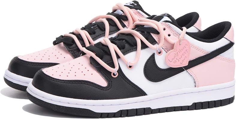 ナイキ ダンク LOW "バレンタイン ブラックピンク" (カスタム) CW1590-100(Team59-女款黑粉SBOX) Lookbook ナイキ ダンク LOW "バレンタイン ブラックピンク" (カスタム) CW1590-100(Team59-女款黑粉SBOX)