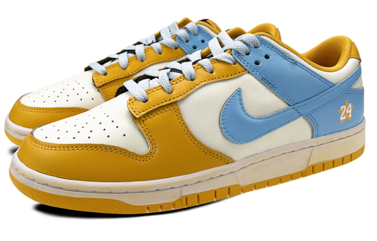 [Custom Shoes] Nike Dunk Low 'Valentine's Day Blue Yellow' 圖 3