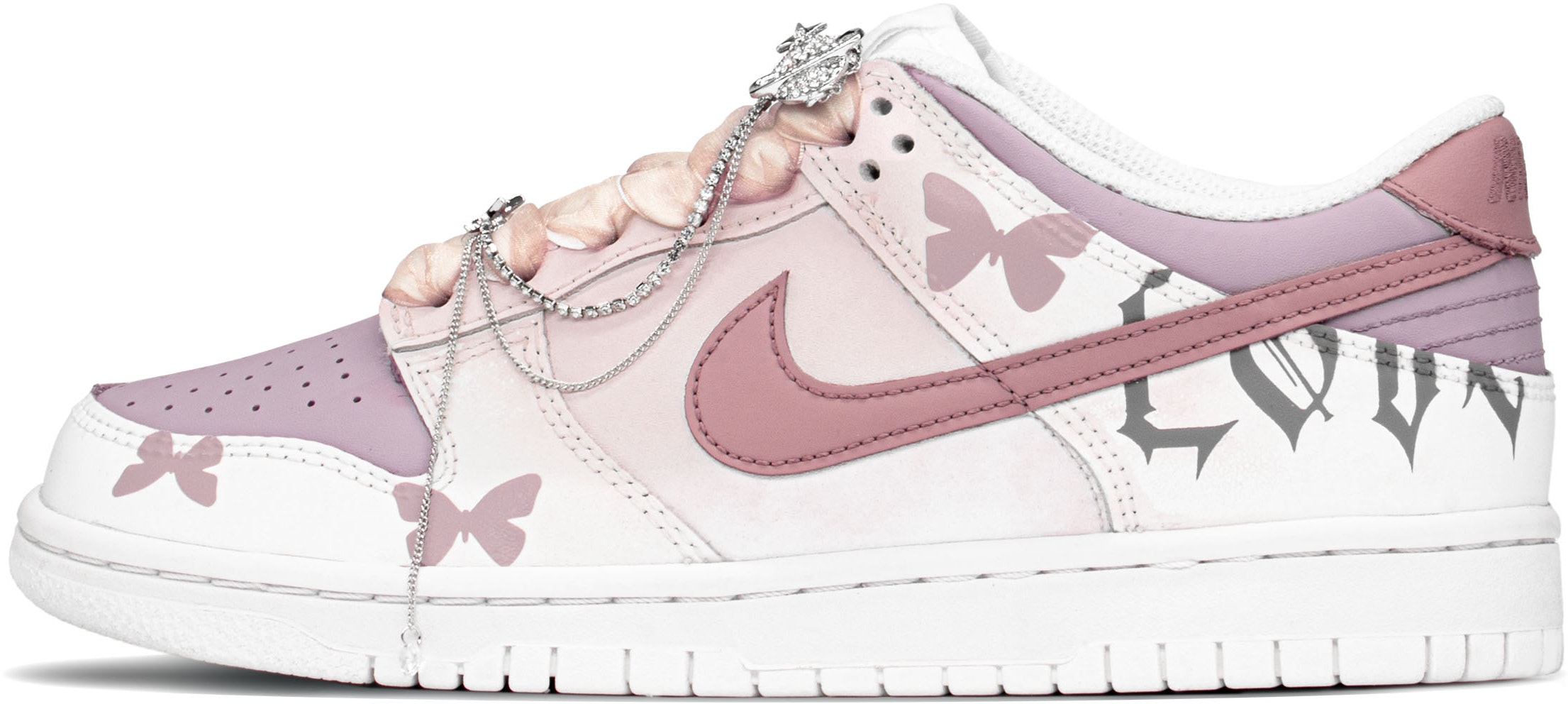 custom-shoes-nike-dunk-low-valentine-s-day-butterfly-silk-pink-white