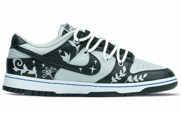 Order 【カスタムシューズ】ナイキ ダンク ロー『バレンタインデーカメリア』 DD3363-002(TeamA-男黑白灰S-BOX)