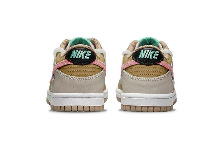 Shop [Kasut Custom] Nike Dunk Low 'Hari Valentine Cengkih Mocha' DX6063-131(TeamY-女款复古甜心粉棕)
