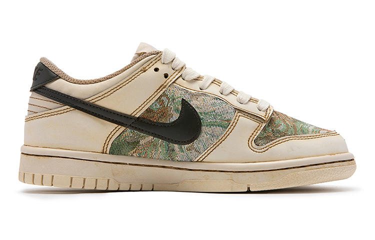 Order ナイキ ダンク ロー「バレンタインデークレーン」カスタム シューズ DH9765-100(TeamB-女款咖啡染黑棕)