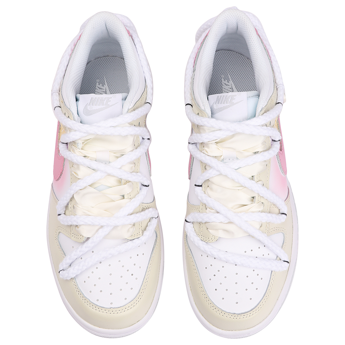 Shop [Zapatos Personalizados] Nike Dunk Low 'San Valentín Crema Rosa' DH9765-102(TeamThree-花季恋语SBOX)