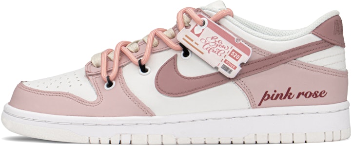 【訂製球鞋】 Nike Dunk Low 情人節 解構 玫瑰粉 低幫 板鞋 GS 粉白 Buy 【訂製球鞋】 Nike Dunk Low 情人節 解構 玫瑰粉 低幫 板鞋 GS 粉白