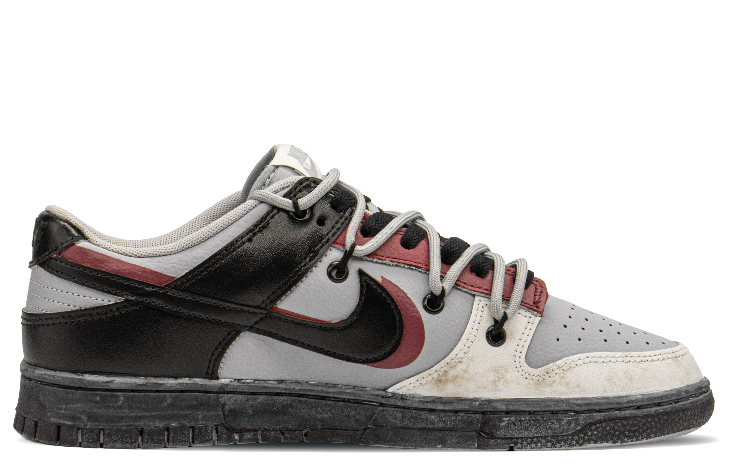 Order Nike Dunk Low "San Valentín" Graffiti Negro Rojo Gris DJ6188-003(TeamA-DK魔法巴洛S-BOX)