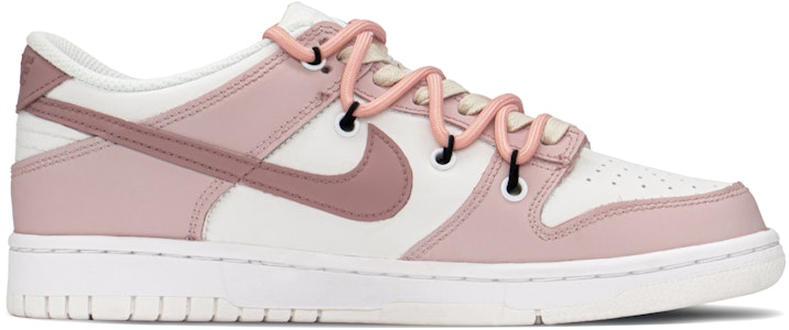 【訂製球鞋】 Nike Dunk Low 情人節 解構 玫瑰粉 低幫 板鞋 GS 粉白 Order 【訂製球鞋】 Nike Dunk Low 情人節 解構 玫瑰粉 低幫 板鞋 GS 粉白