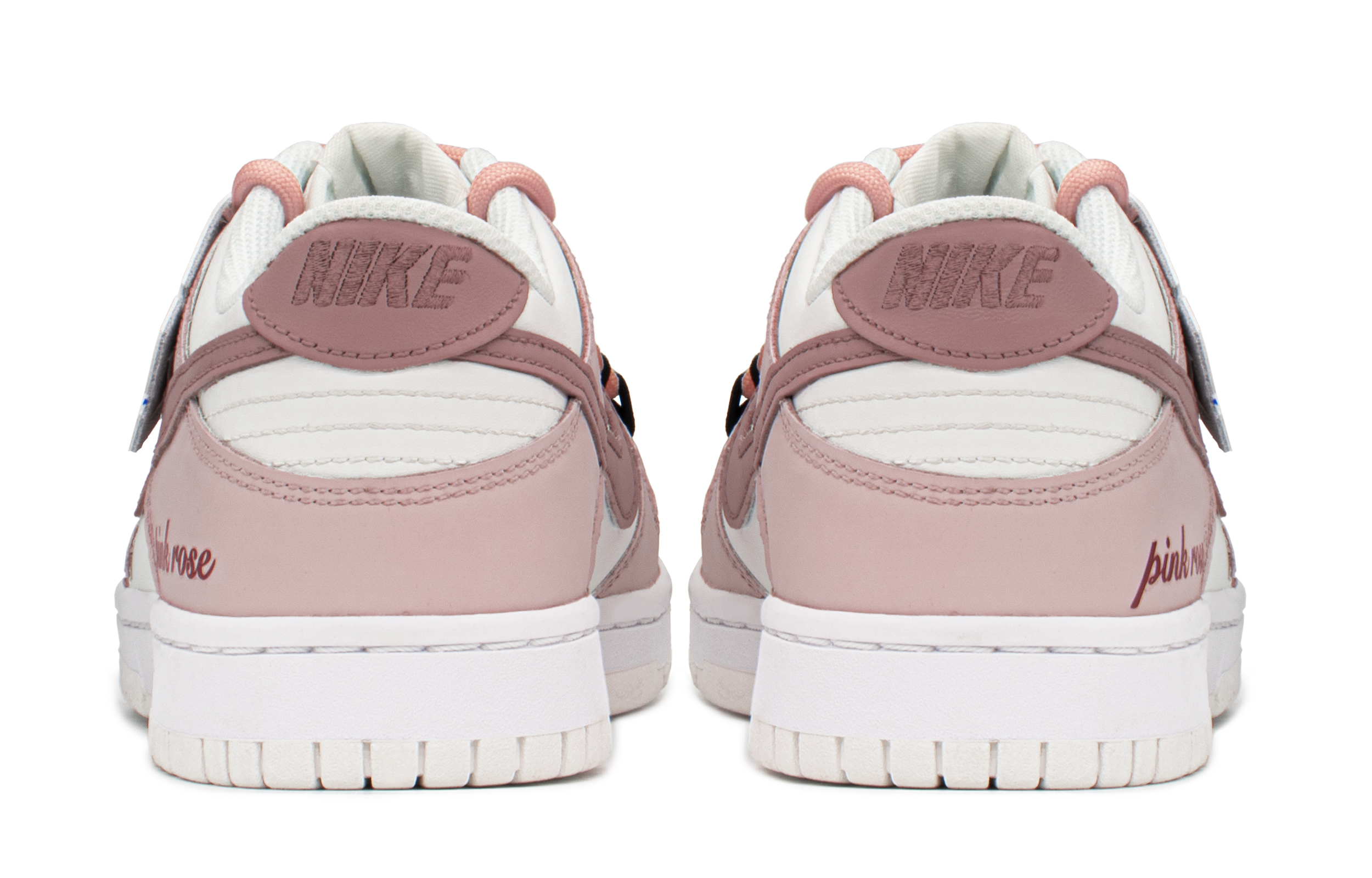 Shop 【訂製球鞋】 Nike Dunk Low 情人節 解構 玫瑰粉 低幫 板鞋 GS 粉白