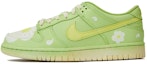 Buy 나이키 덩크 로우 '발렌타인 플로럴' (커스텀) DH9765-100(Team15-女款可爱学院白花黄绿)