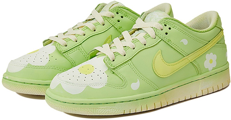 나이키 덩크 로우 '발렌타인 플로럴' (커스텀) DH9765-100(Team15-女款可爱学院白花黄绿) Lookbook 나이키 덩크 로우 '발렌타인 플로럴' (커스텀) DH9765-100(Team15-女款可爱学院白花黄绿)