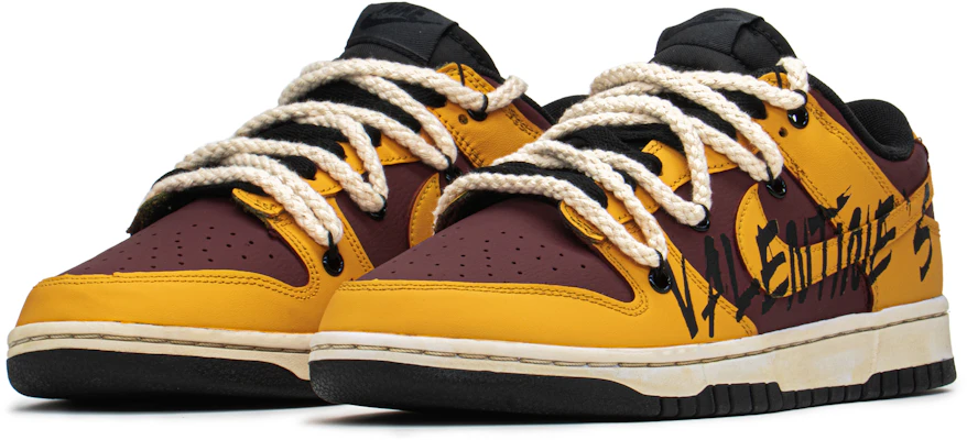 나이키 덩크 로우 '발렌타인 그래피티' (커스텀) DJ6188-002(TeamA-DK红褐金男S-BOX) Lookbook 나이키 덩크 로우 '발렌타인 그래피티' (커스텀) DJ6188-002(TeamA-DK红褐金男S-BOX)