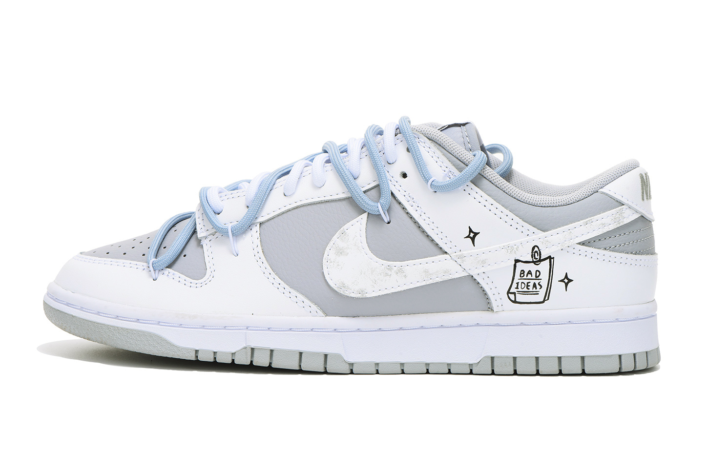 [Custom Shoes] Nike Dunk Low 'Valentine's Day Grey'