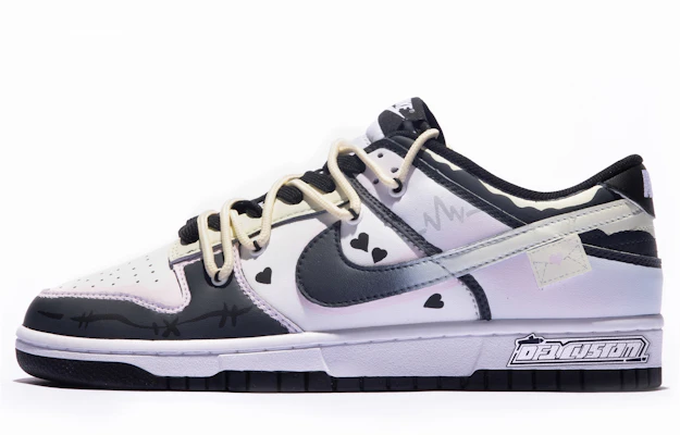 【定制球鞋】Nike Dunk Low 特殊鞋盒 心動日記 情人節 愛心 塗鴉 簡約 低幫 板鞋 男款 黑白粉 Buy 【定制球鞋】Nike Dunk Low 特殊鞋盒 心動日記 情人節 愛心 塗鴉 簡約 低幫 板鞋 男款 黑白粉