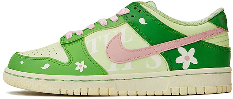 나이키 덩크 로우 '현아 발렌타인 플로럴' (커스텀) DH9765-100(Team15-女款泫雅风花粉绿) Buy 나이키 덩크 로우 '현아 발렌타인 플로럴' (커스텀) DH9765-100(Team15-女款泫雅风花粉绿)