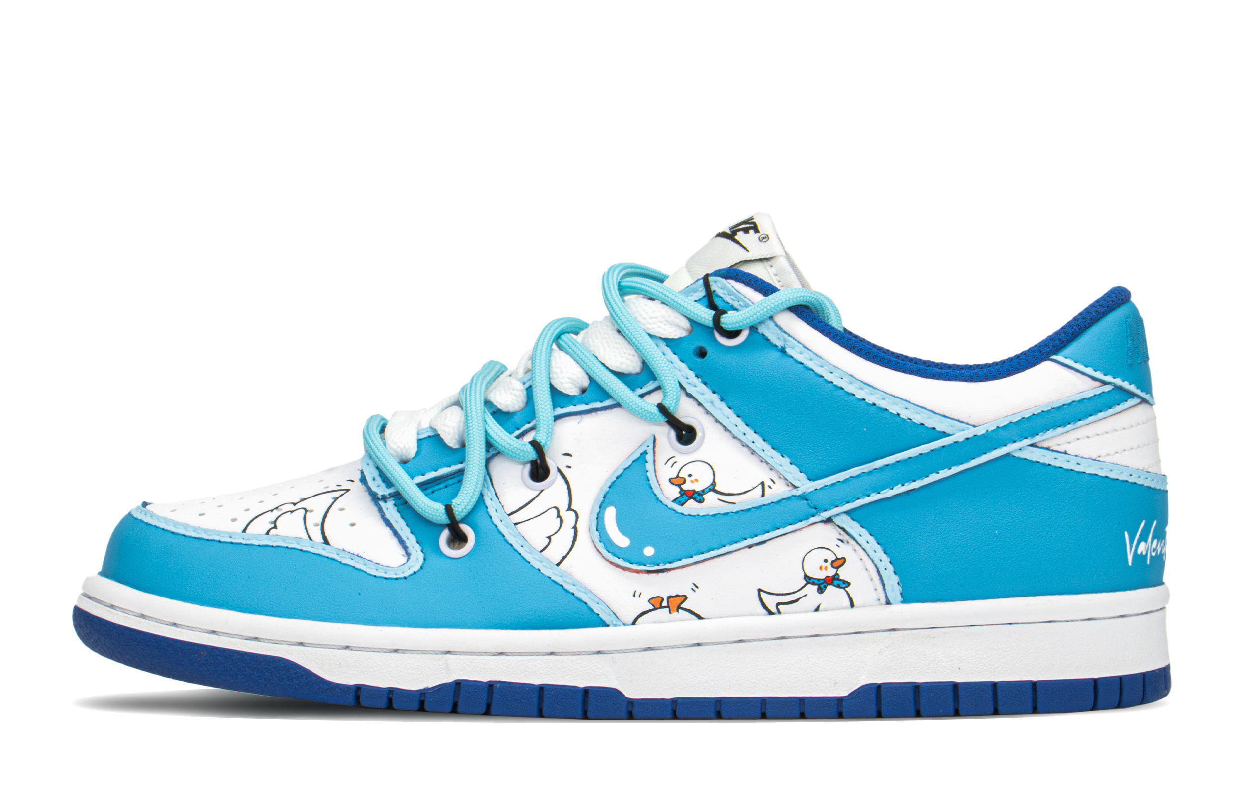 Buy 【カスタムシューズ】ナイキ ダンク ロー 「バレンタインデー ラブ ユー ダック」 CW1590-104(TeamA-DK爱你鸭女S-BOX)